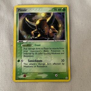 Pokemon TCG English Card ex Hidden Legends Pinsir 13/101 Reverse Holo Rare